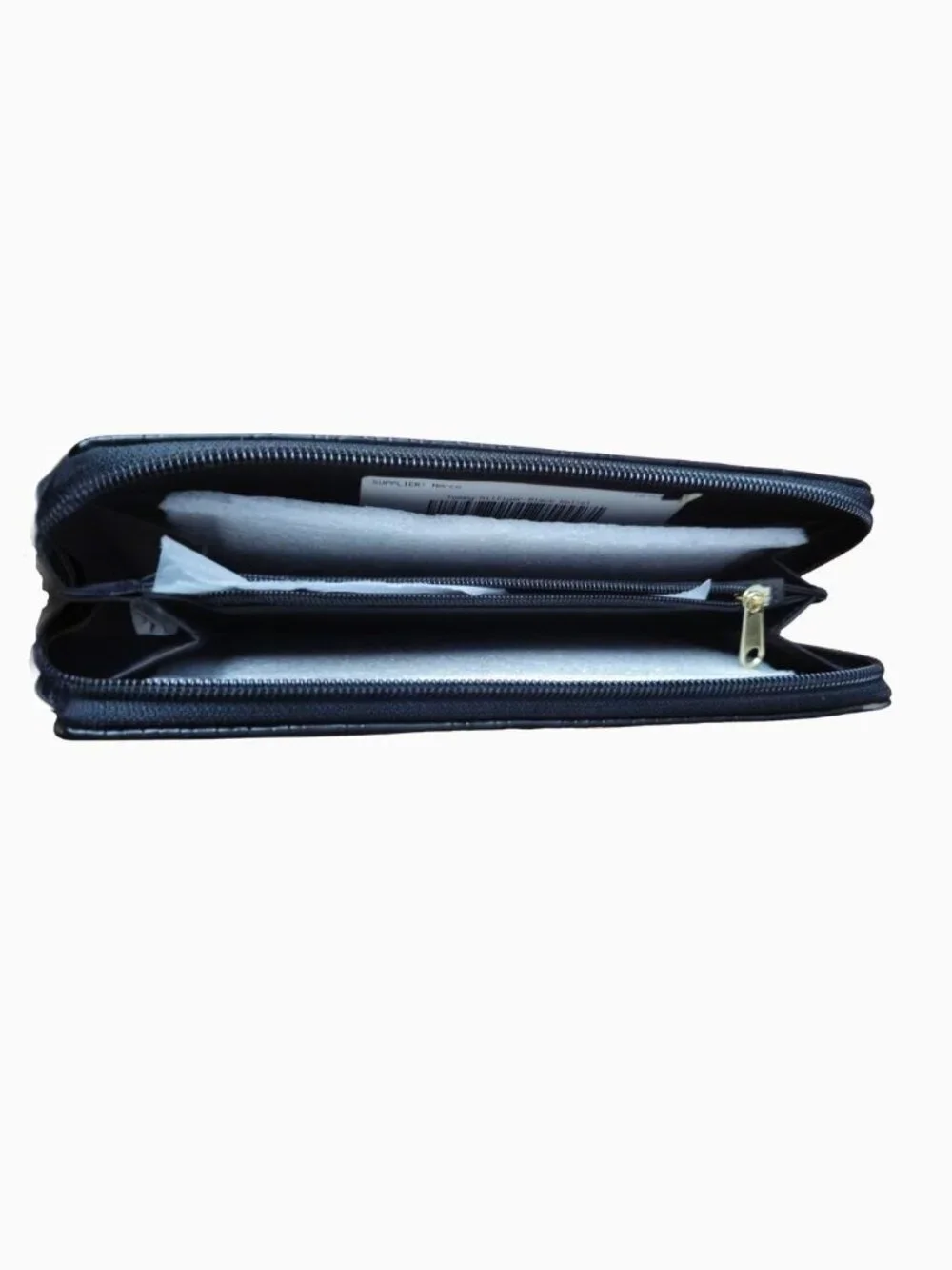 Tommy Hilfiger Debossed Monogram Continental Zip-Around Wallet